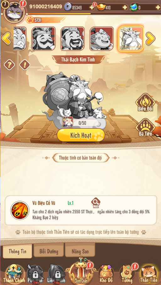 Game Việt Hoá【Tam Quốc Mèo H5】Server Linux + GM Tool + Mã Nguồn + Hướng Dẫn